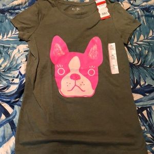 CAT &JACK BULLDOG T-SHIRT XL 14/16